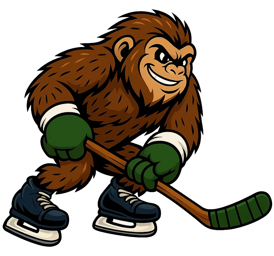 Sass, the Thwap Hockey mascot